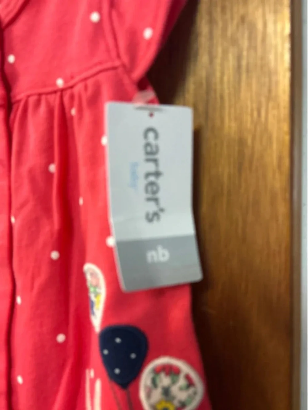 NWT Carters Romper Newborn